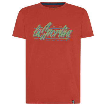 Tričko krátky rukáv La Sportiva RETRO T-SHIRT Men Saffron