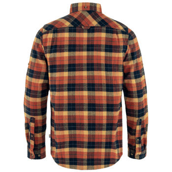 Košile dlouhý rukáv Fjällräven Singi Heavy Flannel Shirt Men Autumn Leaf-Dark Navy