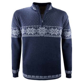 Pulóver (3/4 zapínanie) Kama Sweater 4053 108 navy