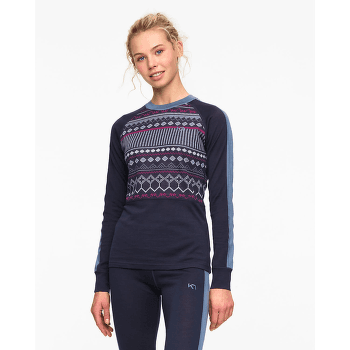 Triko dlouhý rukáv Kari Traa Tuva Longsleeve ROYAL