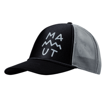Kšiltovka Mammut Crag Cap Lettering black-alloy 00704
