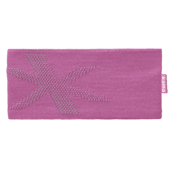 Čelenka Kama Knitted Merino headband Kama C46 light pink