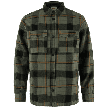 Košeľa dlhý rukáv Fjällräven Övik Lite Padded Shirt Men Deep Forest-Black