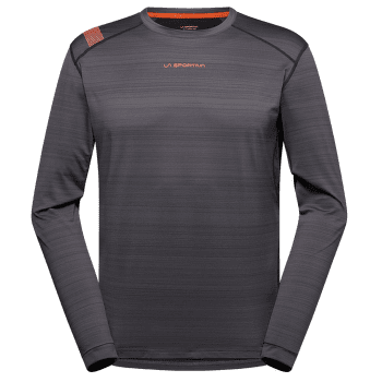 Triko dlouhý rukáv La Sportiva TOUR LONG SLEEVE Men Carbon/Cherry Tomato