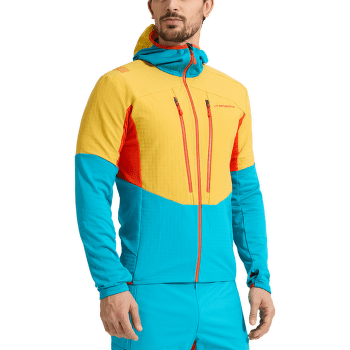 Mikina La Sportiva Session Tech Hoody Men Cherry Tomato/Sangria