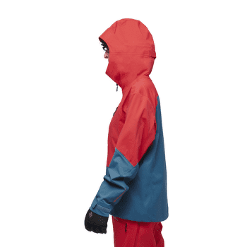 Bunda Black Diamond Recon LT Shell Women Coral Red-Creek Blue