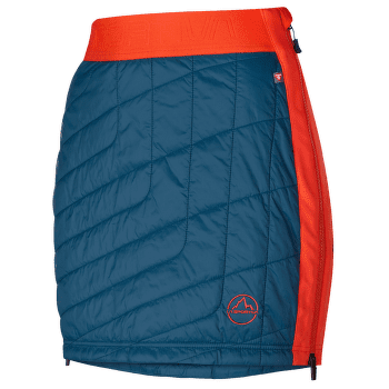 Sukně La Sportiva Warm Up Primaloft Skirt Women Storm Blue/Cherry Tomato