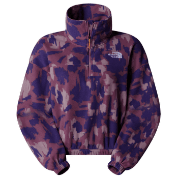 Bunda The North Face MOUNTAIN ATHLETICS FLEECE PRINT Women MIDNIGHT MAUVE PAINTED