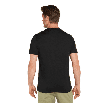 Tričko krátky rukáv Icebreaker Merino 150 Tech Lite SS Tee Pukaki Reflected Men Black