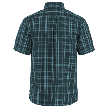 Košeľa krátky rukáv Fjällräven Övik Lite Shirt SS Men Dark Navy-Dawn Blue