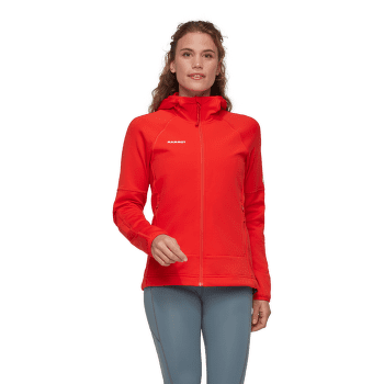 Mikina Mammut Massone ML Hooded Jacket Women 3778 mammut red