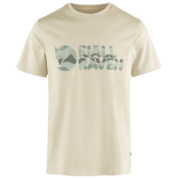 Triko krátký rukáv Fjällräven Multicolor Logo T-Shirt Men Chalk White