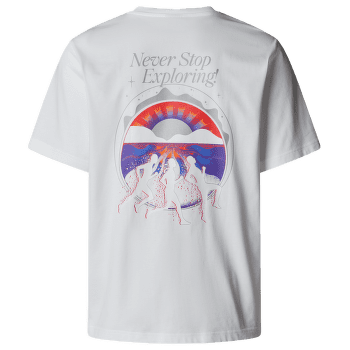 Tričko krátky rukáv The North Face UNISEX SS NEVER STOP RELAXED TEE TNF WHITE
