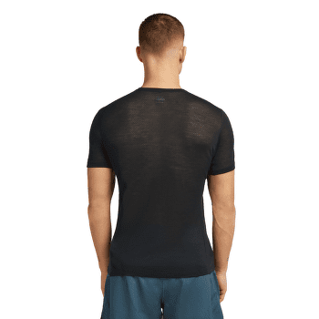 Tričko krátky rukáv Icebreaker Merino Blend 75 Cool-Lite™ Featherlight SS Crewe Men BLACK