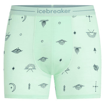 Boxerky Icebreaker Merino 150 Anatomica Boxers Explore More AOP Men MINT/AOP