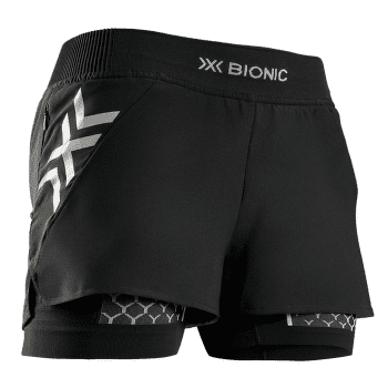 Kraťasy X-Bionic TWYCE RACE 2in1 SHORTS Women X BLACK/X BLACK