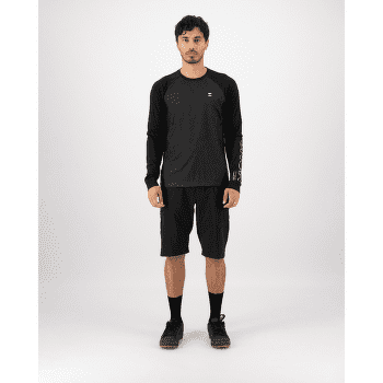 Mikina Mons Royale Tarn Merino Bike Wind Jersey Black