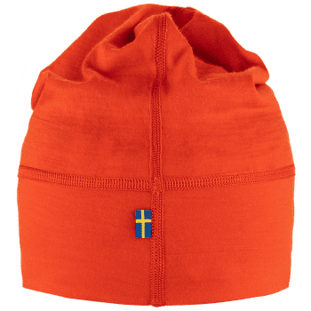 Čepice Fjällräven Abisko Lite Wool Beanie Flame Orange