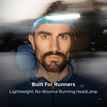 Čelovka BioLite Dash 450 Rechargeable HeadLamp Gray