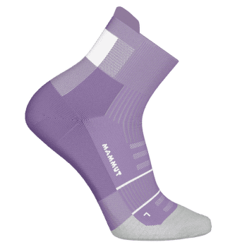 Ponožky Mammut Mountain Running Lightweight Merino Quarter Socks 18707 Lavandin-White
