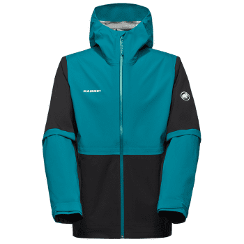 Bunda Mammut Linard Guide HS Hooded Jacket Men 00818 black-deep teal