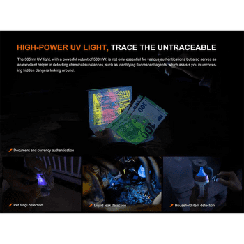 Svítilna Fenix Rechargeable Flashlight E06R Turquoise