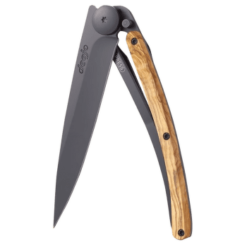 Nůž Deejo Deejo Olive Wood Black 27g