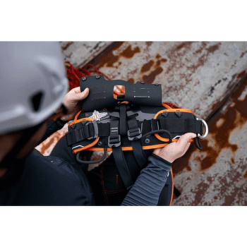 Sedák Rock Empire Belt Master AL Lock oranžová 018