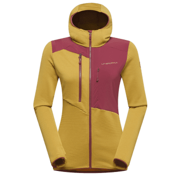 Bunda La Sportiva LUCENDRO THERMAL HOODY WOMEN Savana/Redwood