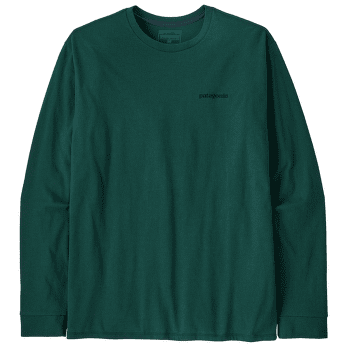 Tričko dlhý rukáv Patagonia Long-Sleeved P-6 Logo Responsibili-Tee Men Cascade Green