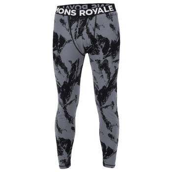 Legíny Mons Royale Cascade Merino Flex 200 Legging Mtn Pixel Grey