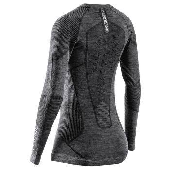 Triko dlouhý rukáv X-Bionic X-Bionic Symbio Merino Shirt LS Women Rhino Grey