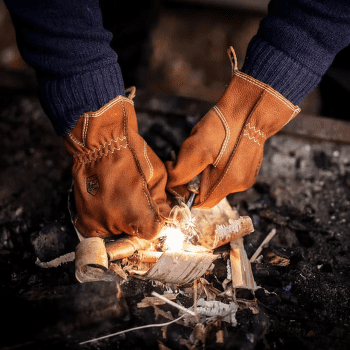 Rukavice Hestra Oden Nubuck Kork