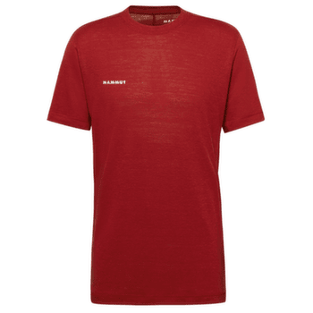Triko krátký rukáv Mammut Massone Light T-Shirt Men 3818 dark mammut red