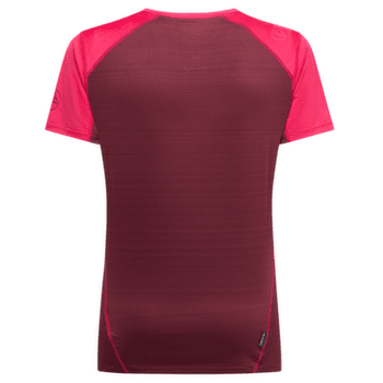 Tričko krátky rukáv La Sportiva SUNFIRE T-SHIRT Women Redwood/Azalea