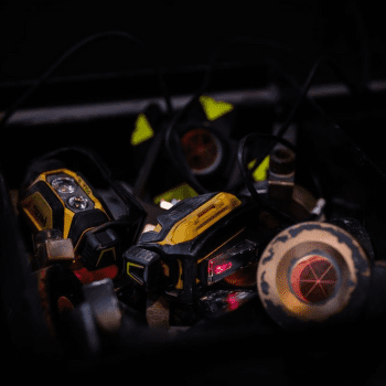 Čelovka Petzl PIXA R Black/yellow