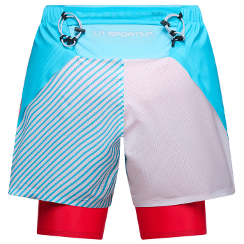 Kraťasy La Sportiva FLOW 5" SHORT Women Malibu Blue/Hibiscus