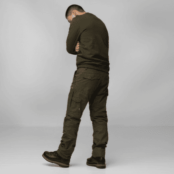 Nohavice Fjällräven KARL PRO ZIP-OFF TROUSERS Men Suede Brown