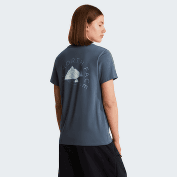 Tričko krátky rukáv The North Face Monte Regular Short Sleeve Tee - Graphic Women WHITE DUNE