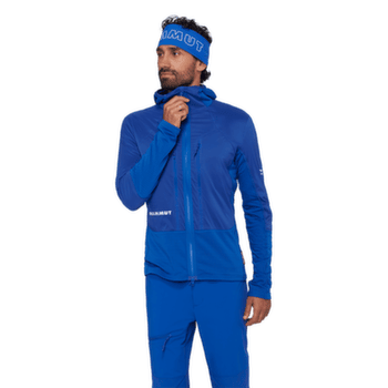 Bunda Mammut EIGER NORDWAND IN FLEX AIR HOODED JACKET MEN 50643 eiger blue