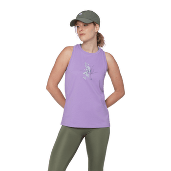 Tílko Mammut MAMMUT CORE TANK TOP WOMEN FLOWER 6434 lavandin