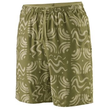 Kraťasy Patagonia Multi Trails Shorts Men Sand Waves: Caper Green