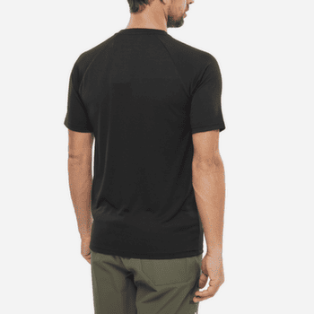 Tričko dlhý rukáv Millet CIMAI NATURAL TS SS Men GRAPE LEAF/BLACK