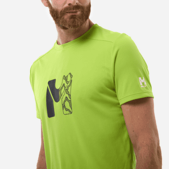 Tričko krátky rukáv Millet KAMET MAP TS SS Men MACAW GREEN