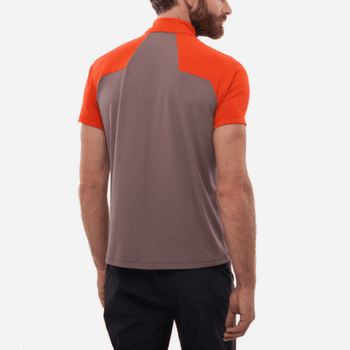 Tričko krátky rukáv Millet KAMET TS ZIP SS Men CORONET BLUE/SAPHIR