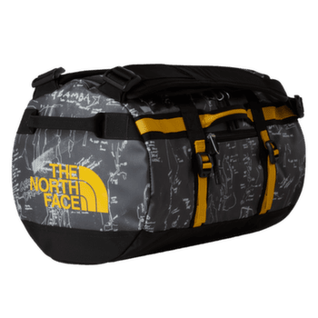 Taška The North Face Base Camp Duffel - XS (52SS) MV3 ANTHRACITE GREY CONRAD TOPOS PRINT/SUMMIT GOLD