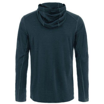 Mikina Fjällräven ABISKO WOOL HOODIE MEN Dark Navy