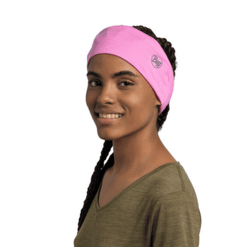 Čelenka Buff Lightweight Merino Wool Headband SOLID BLACK