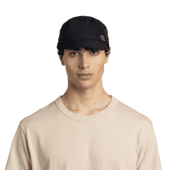 Šiltovka Buff MILITARY CAP SOLID BLACK