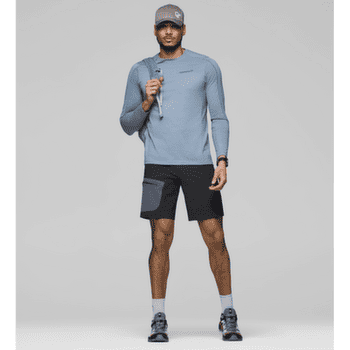 Kraťasy Norrona falketind flex1 light Shorts Men Winter Twig/Caviar Black